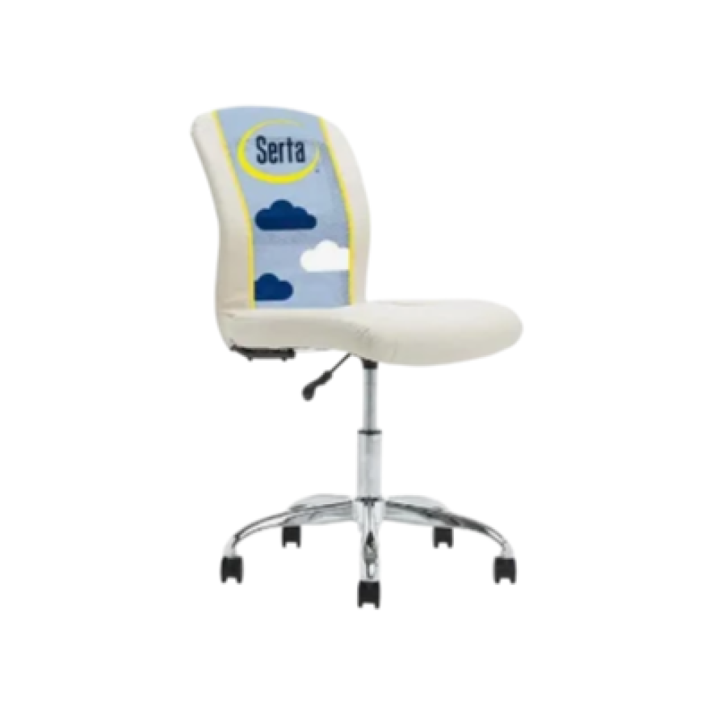 Serta Essential Armless Task Chair – Cream