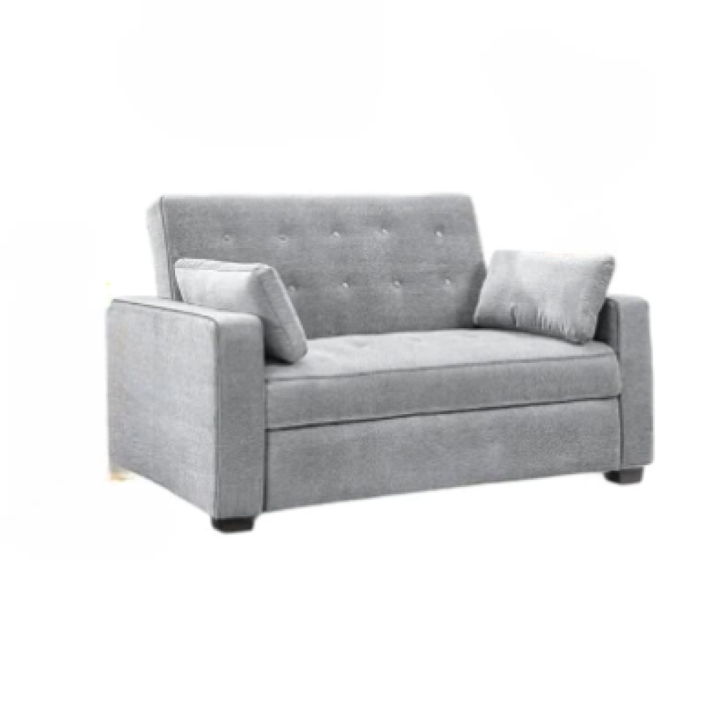2. Serta® Ainsley 72.6" Convertible Sleeper Sofa – Light Grey